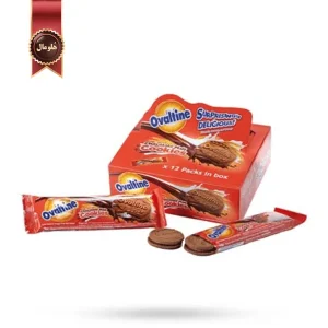 بیسکویت اوالتین مدل chocolate malt بسته 12 عددی
