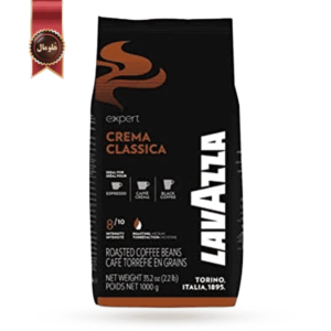 دانه قهوه لاوازا اکسپرت lavazza expert مدل کرما کلاسیک Crema classica یک کیلویی