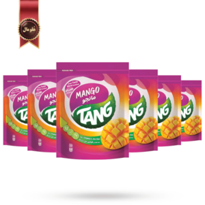 6 بسته پودر شربت تانج tang مدل انبه mango وزن 375 گرم