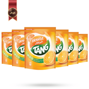 6 عدد پودر شربت تانج tang مدل پرتقال orange وزن 375 گرم