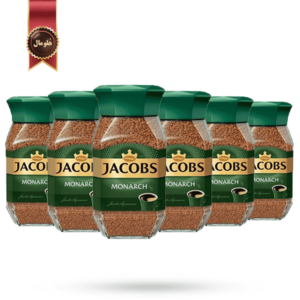 6 عدد قهوه فوری جاکوبز Jacobs مدل مونارک monarch وزن 50 گرم (اورجینال)
