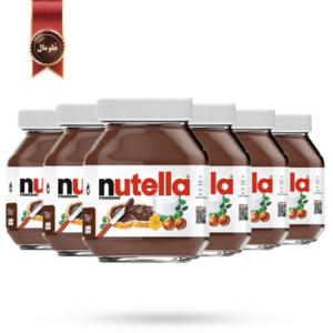 6 عدد شکلات صبحانه نوتلا nutella آلمانی وزن 750 گرم (اورجینال)