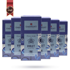 6 بسته چای امیننت eminent مدل ویولت violet وزن 250 گرم