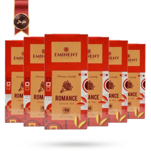 6 بسته چای امیننت eminent مدل رومنس romance وزن 250 گرم