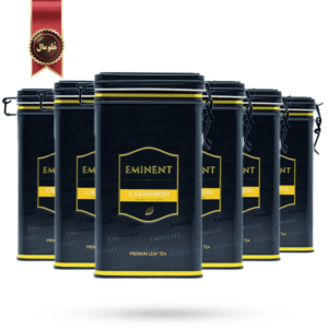 6 عدد چای امیننت eminent مدل هلدار cardamom وزن 250 گرم