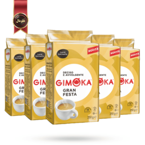 6 عدد پودر قهوه جیموکا gimoka مدل گرن فستا gran festa وزن 250 گرم