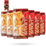 6 بسته بیسکویت لکسوس lexus مدل کرم پنیری cheese cream وزن 225 گرم