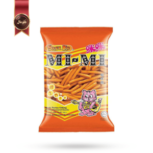 چیپس میگو اسنک کو snek ku مدل می می mi mi وزن 30 گرم