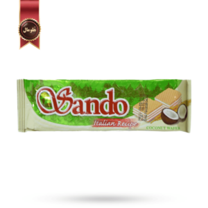 ویفر نارگیلی ساندو coconut Wafer Sando وزن 32 گرم