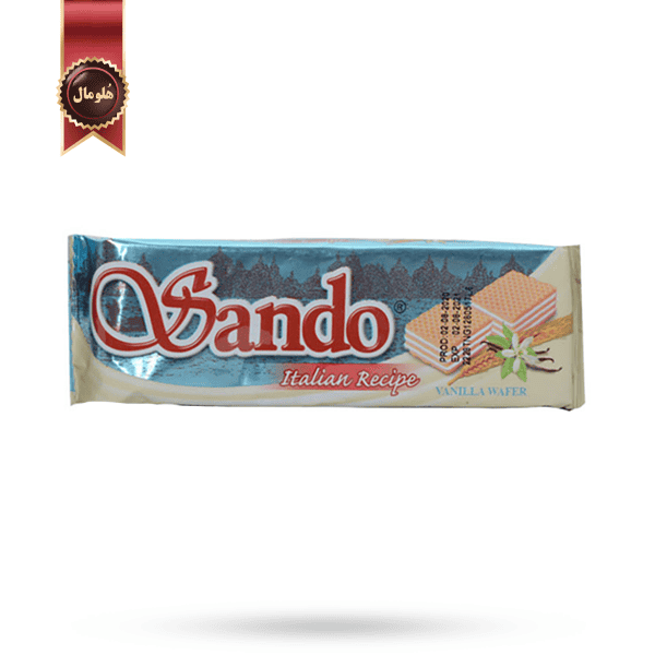 ویفر وانیلی ساندو vanilla Wafer Sando وزن 32 گرم
