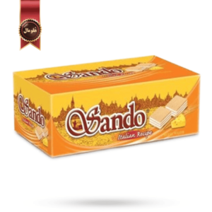 24 عدد ویفر پنیری ساندو cheese Wafer Sando وزن 32 گرم