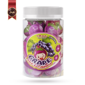 مارشمالو ژله ای مدل انگور grape gummy پک 30 تایی