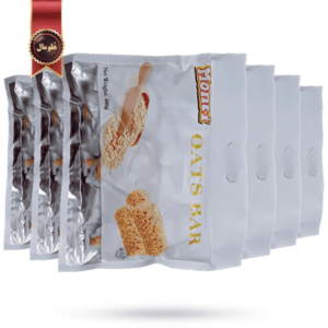 6 بسته شکلات غلات اوت بار Oats bar مدل monti وزن 400 گرم