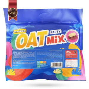 شکلات غلات اوت پارتی میکس مدل Oats party mix mazzex وزن 400 گرم (اورجینال)