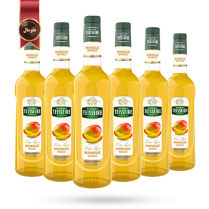 6 عدد سیروپ تیزر Teisseire Syrup مدل انبه mangue وزن 700 گرم