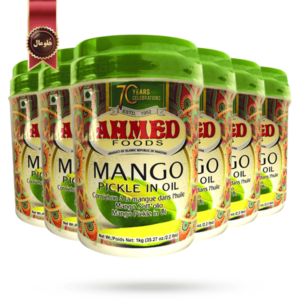 6 عدد ترشی انبه احمد Pickled mango Ahmed یک کیلویی