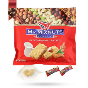 آبنبات اسفنجی آقای میکس ناتس مدل کلاسیک Mr.Mixnuts classic وزن 500 گرم (اورجینال)