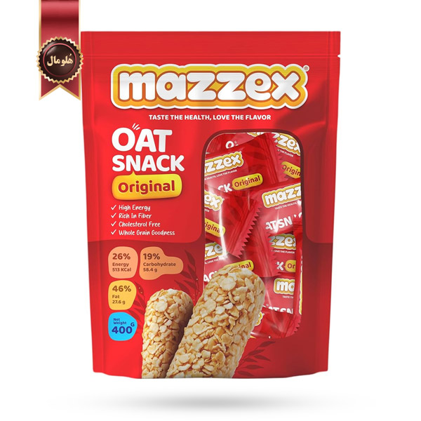 شکلات غلات اوت چوکو Oat choco مدل Mazzex وزن 400 گرم