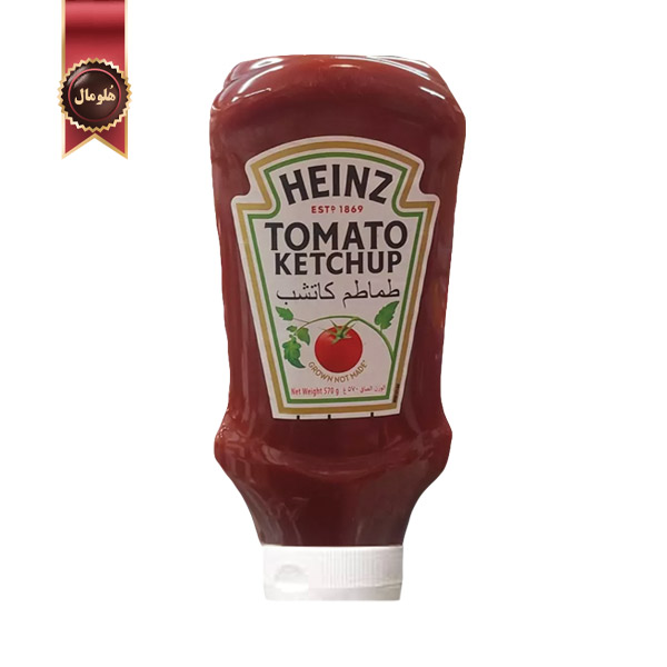 سس هاینز Heinz مدل کچاپ گوجه ای Tomato Ketchup وزن 570 گرم