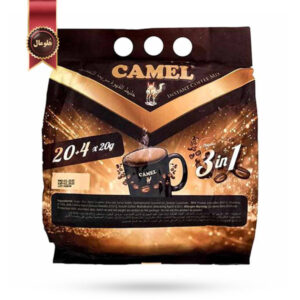 کافی میکس سه‌ در‌ یک کمل Camel instant coffee mix 3 in 1 پک 24 ساشه ای