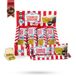پروتئین بار آدونیس Adonis مدل کارامل و پسته Caramel Pistachio بسته 12 عددی