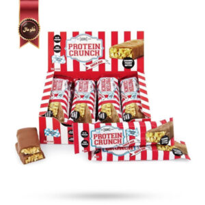 پروتئین بار آدونیس Adonis با طعم کارامل و کره بادام‌ زمینی Caramel Peanut Butter بسته 12 عددی