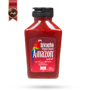 سس آمازون Amazon مدل فلفل سری‌ راچا Sriracha Pepper حجم 290 میلی‌ لیتر
