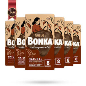 6 بسته قهوه بونکا نستله Nestle Bonka مدل نچرال Natural وزن 250 گرم