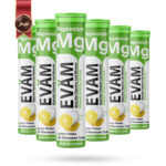 6 بسته قرص جوشان ایوام evam مدل منیزیم Magnesium