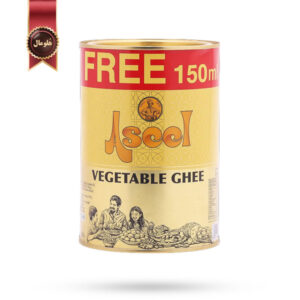 روغن جامد اصیل Aseel مدل گیاهی Vegetable Ghee حجم 1150 میلی‌ لیتر