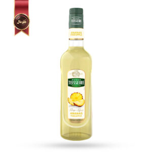 سیروپ تیزر Teisseire Syrup مدل آناناس Pineapple وزن 700 گرم