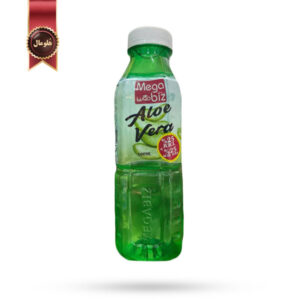 نوشیدنی مگابیز Mega Biz مدل آلوئه‌ ورا Aloe vera حجم 500 میلی لیتر