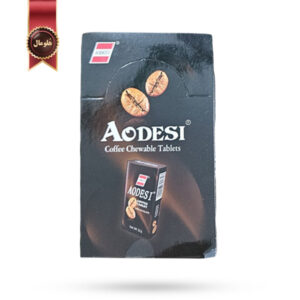 قرص خوشبو کننده دهان آودسی Aodesi مدل با طعم قهوه coffee پک 12 تایی