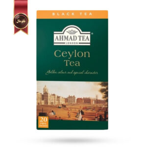 چای سیاه احمد Ahmad Tea مدل سیلان Ceylon پک 20 تایی
