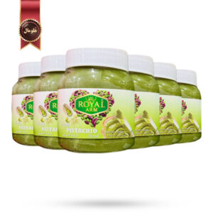 6 عدد کرم پسته رویال آرم Royal Arm Pistachio Spread وزن 350 گرم
