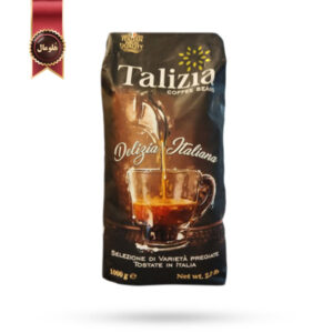 دانه قهوه تالیزیا Talizia مدل دلیزیا ایتالیانا Delizia Italiana وزن 1000 گرم