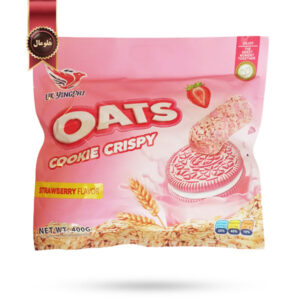 شکلات غلات اوتز توت فرنگی Oats مدل یینگ پی Yingpai وزن 400 گرم (اورجینال)