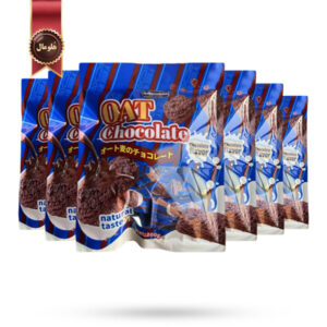 6 بسته شکلات غلات اوت چاکلت کاکائویی Oat Chocolate مدل ادوربل Adorable وزن 200 گرم (اورجینال)