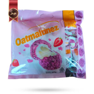 بیسکوییت غلات اوت مالتینز توت فرنگی Oatmaltinez Strawberry مدل تی وای ال TYL وزن 300 گرم (اورجینال)