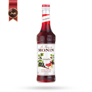 سیروپ مونین Monin طعم گرانادین Grenadine حجم 700 میلی لیتر