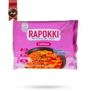 راپوکی گود سئول Good Seoul با طعم کربنارا Carbonara وزن 132 گرم