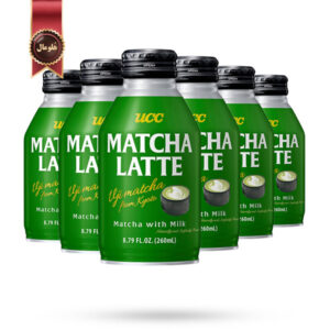 6 عدد نوشیدنی آماده ماچا لاته یو سی سی UCC Matcha Latte حجم 260 میلی‌ لیتر