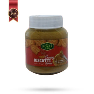 کرم بیسکوییت رویال آرم Royal Arm Creamy Biscotti وزن 350 گرم (اورجینال)