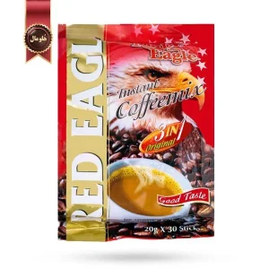 کافی میکس رد ایگل Red Eagle مدل 3 در 1 اورجینال Original پک 30 ساشه ای (اورجینال)