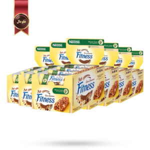 6 بسته شکلات غلات فیتنس نستله Nestle fitness مدل طعم شکلات و موز Choco Banana پک 16 تایی (اورجینال)