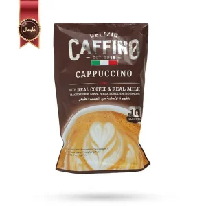 کاپوچینو دلزیو کافینو Delizio Caffino مدل کلاسیک Classic پک 10 ساشه ای (اورجینال)