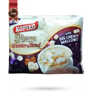 کافی‌ میکس کوپیکو Kopiko مدل شیری با مارشمالو Blanca with mallows پک 20 ساشه ای (اورجینال)