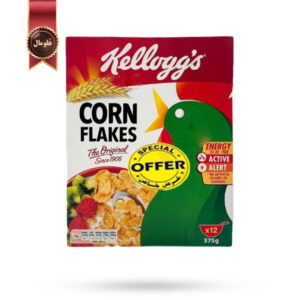 کورن فلکس (غلات صبحانه) کلاگز Kellogg’s Corn Flakes مدل میوه ای وزن 375 گرم (اورجینال)