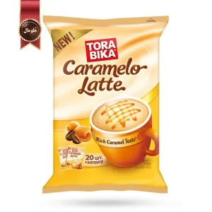 کافی میکس تورابیکا torabika مدل لاته کاراملی Caramel latte پک 20 ساشه ای (اورجینال)