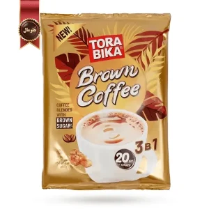 کافی میکس تورابیکا torabika مدل شکر قهوه ای brown coffee پک 20 ساشه ای (اورجینال)